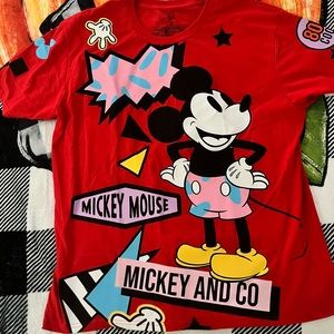 mickey mouse and co t shirt